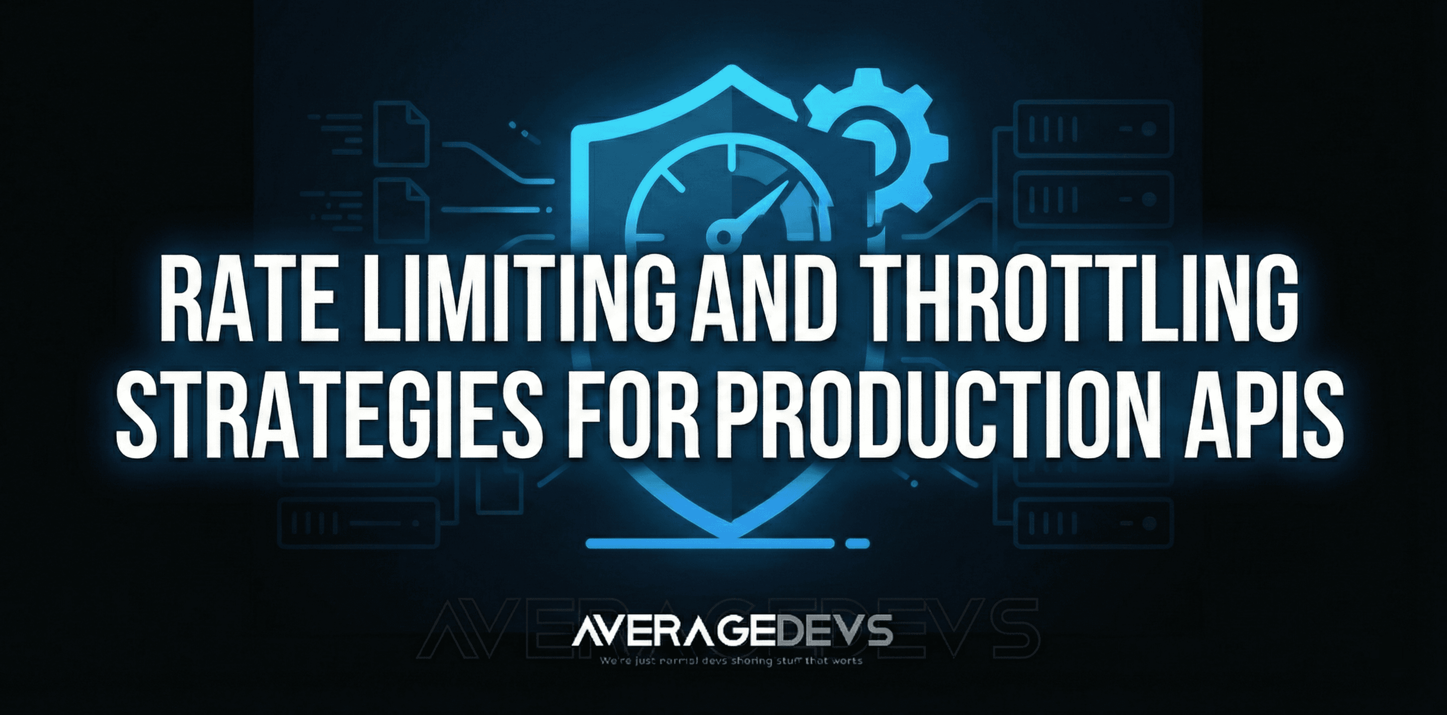 Rate Limiting and Throttling Strategies for Production APIs: Token Buckets, Sliding Windows, and Distributed Guardrails